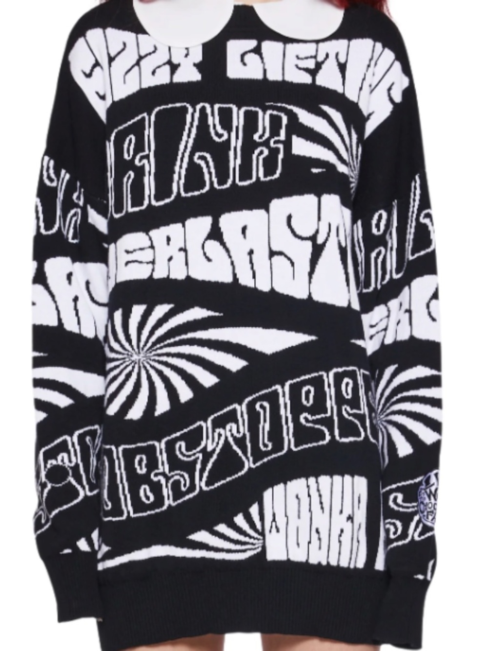 Dolls Kill Candy Inventions Intarsia Sweater